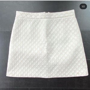 Top Shop White Mini skirt